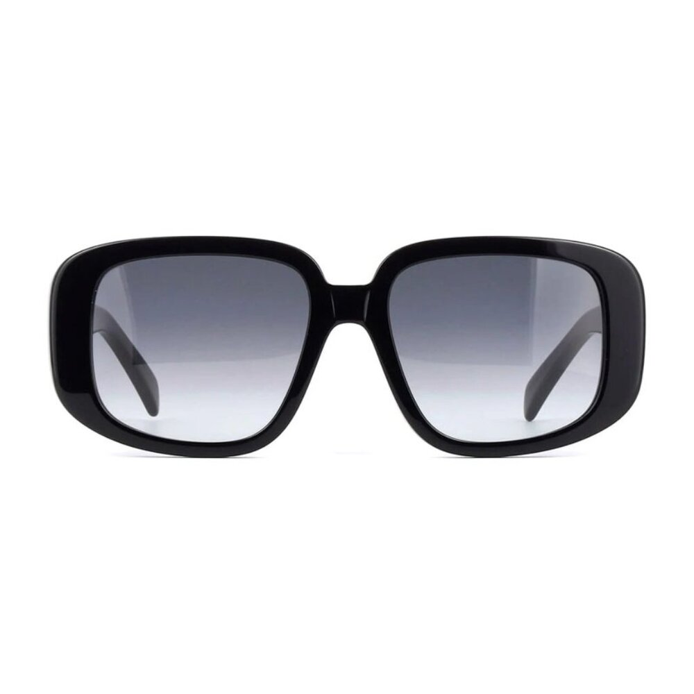 NEW CELINE SUNGLASSES WOMEN BLACK GRAY EYEWEAR CELINE CL40299U 01B - Picture 2 of 3